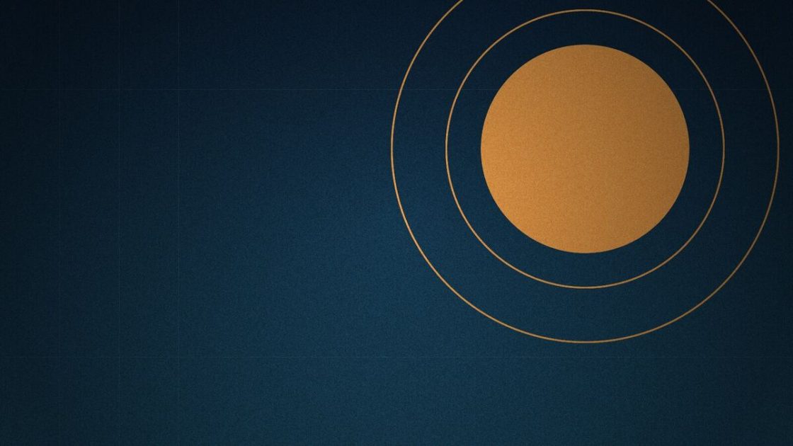 Ilustrasi lingkaran konsentris sebagai gambaran pemilihan nama domain