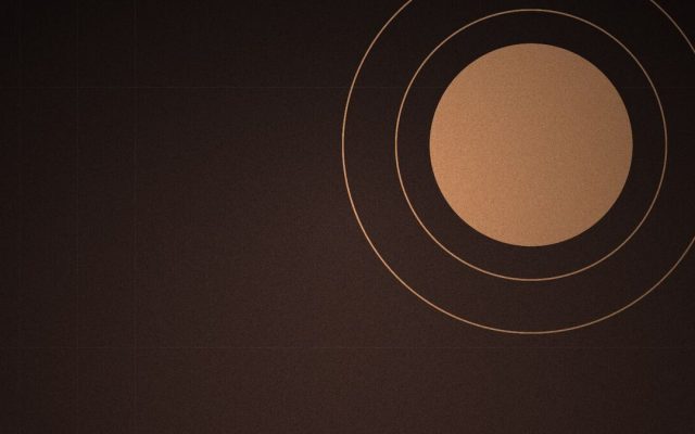 Ilustrasi lingkaran konsentris sebagai gambaran roda